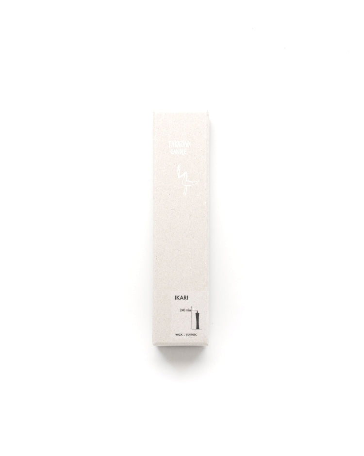 IKARI 1 Piece Takazawa Candle - FALLOW