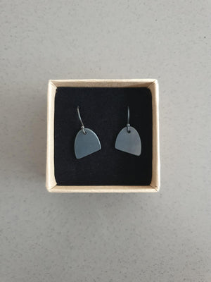 Mangata Oxidized Rock Earrings