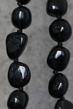 Protection Mala Black Tourmaline and Black Obsidian