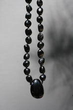 Protection Mala Black Tourmaline and Black Obsidian