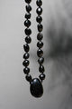 Protection Mala Black Tourmaline and Black Obsidian