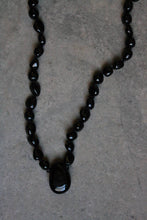 Protection Mala Black Tourmaline and Black Obsidian