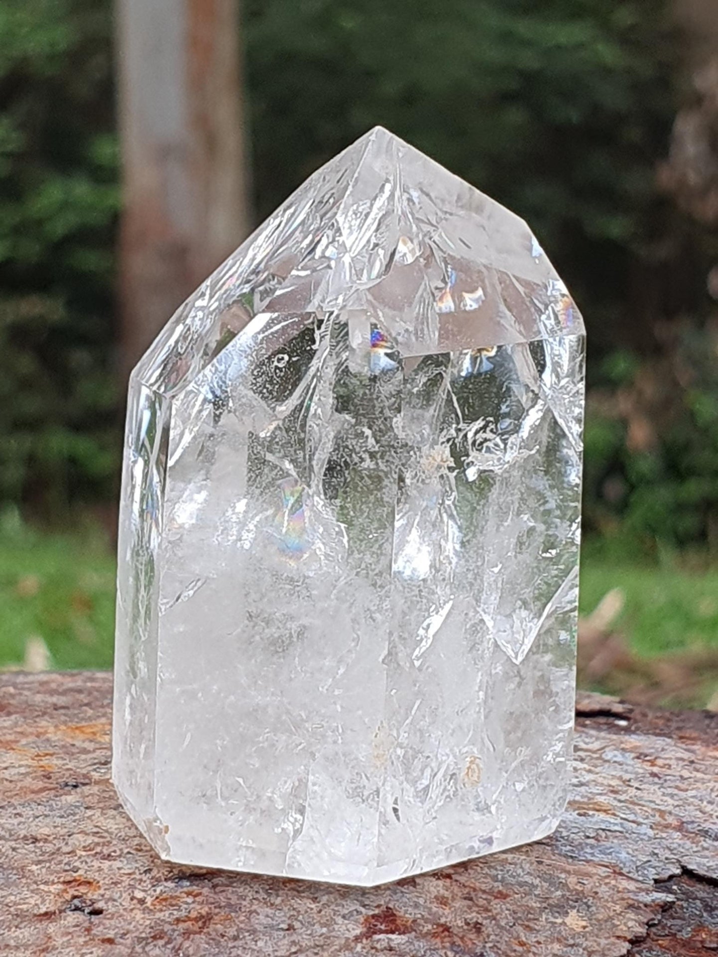 Clear Quartz Crystal Point