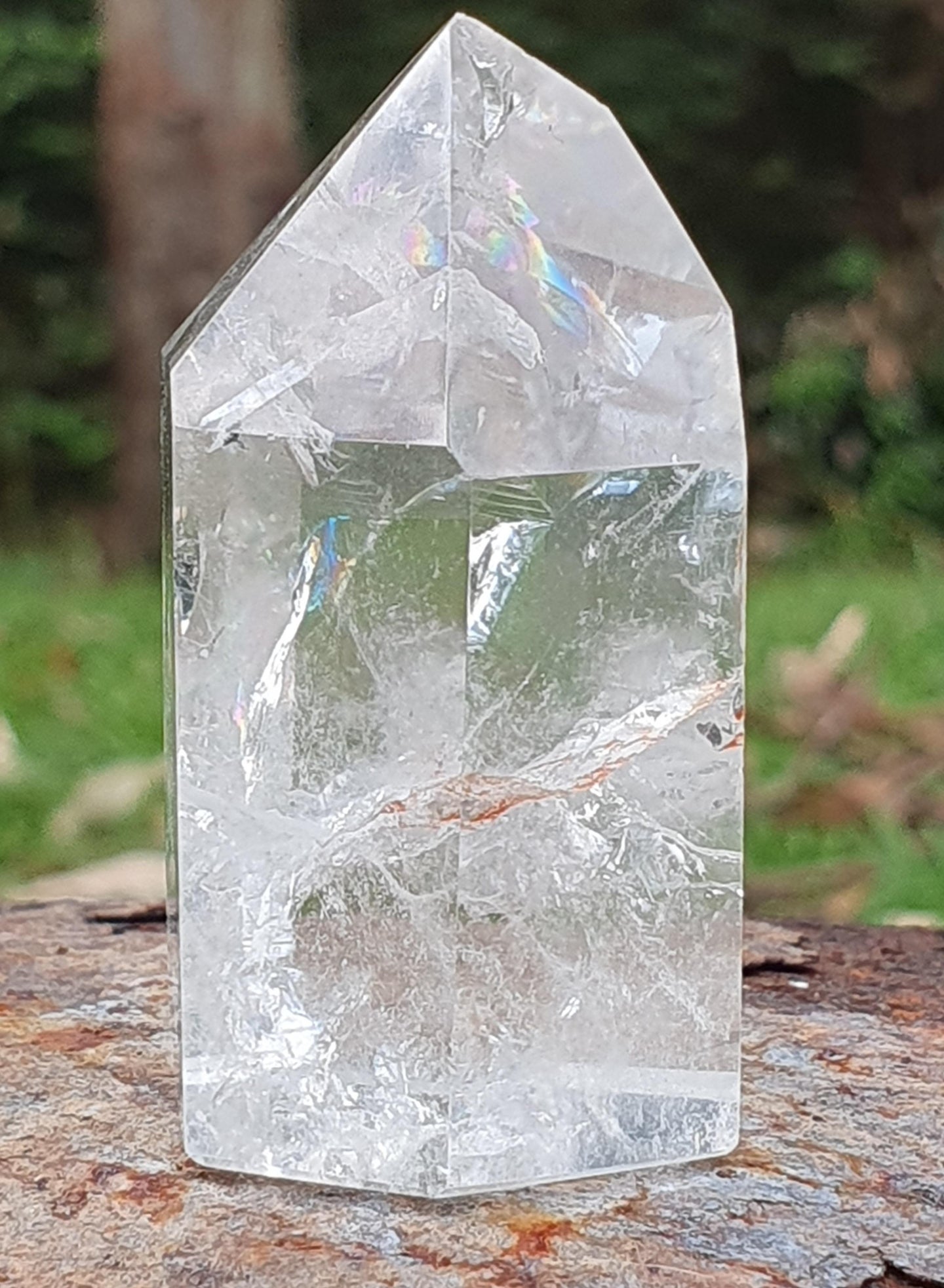 Clear Quartz Crystal Point