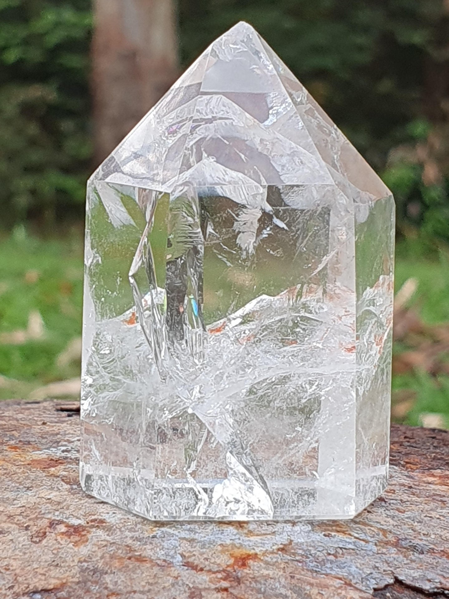 Clear Quartz Crystal Point