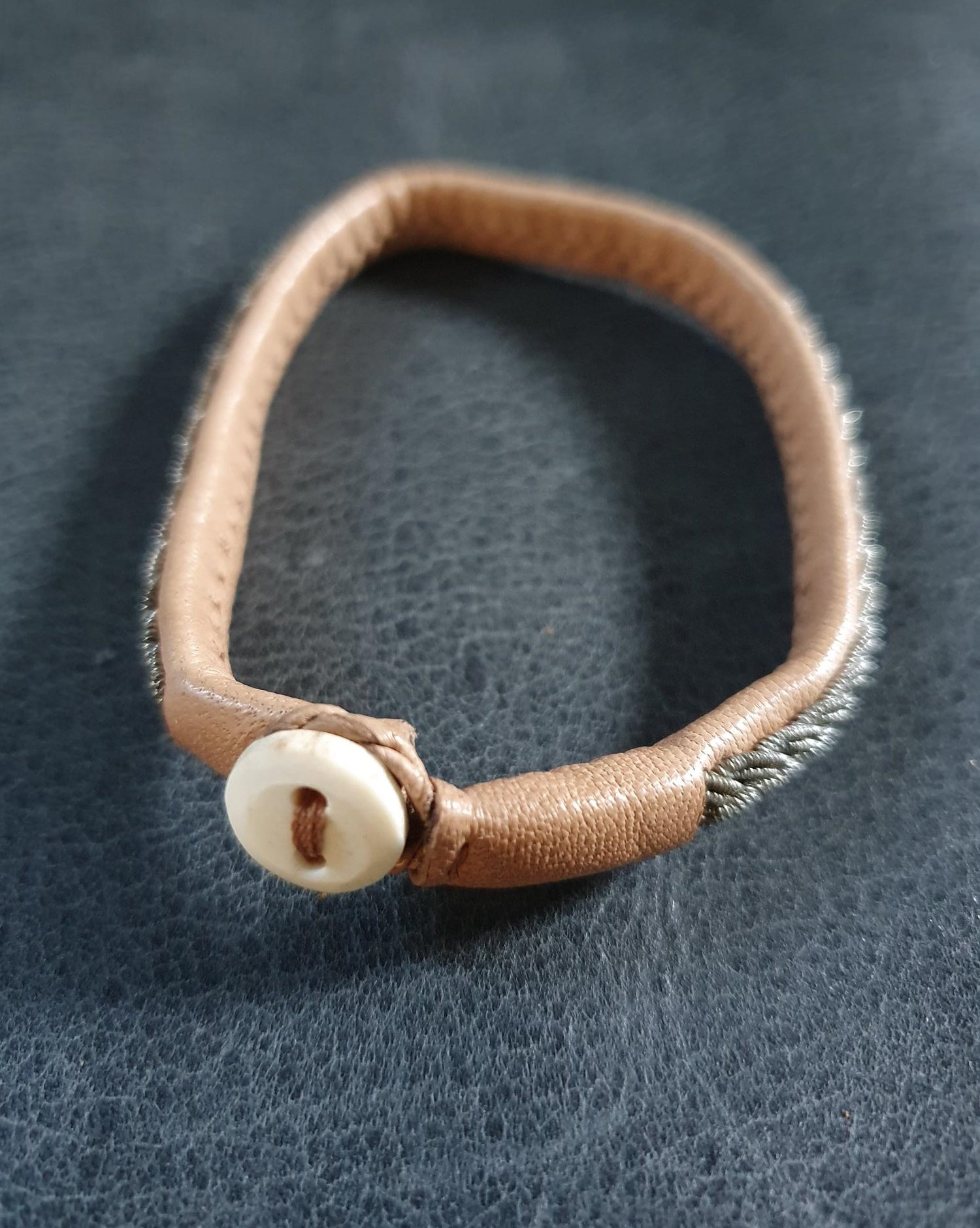 Bracelet - BeChristensen - Light Tan Leather