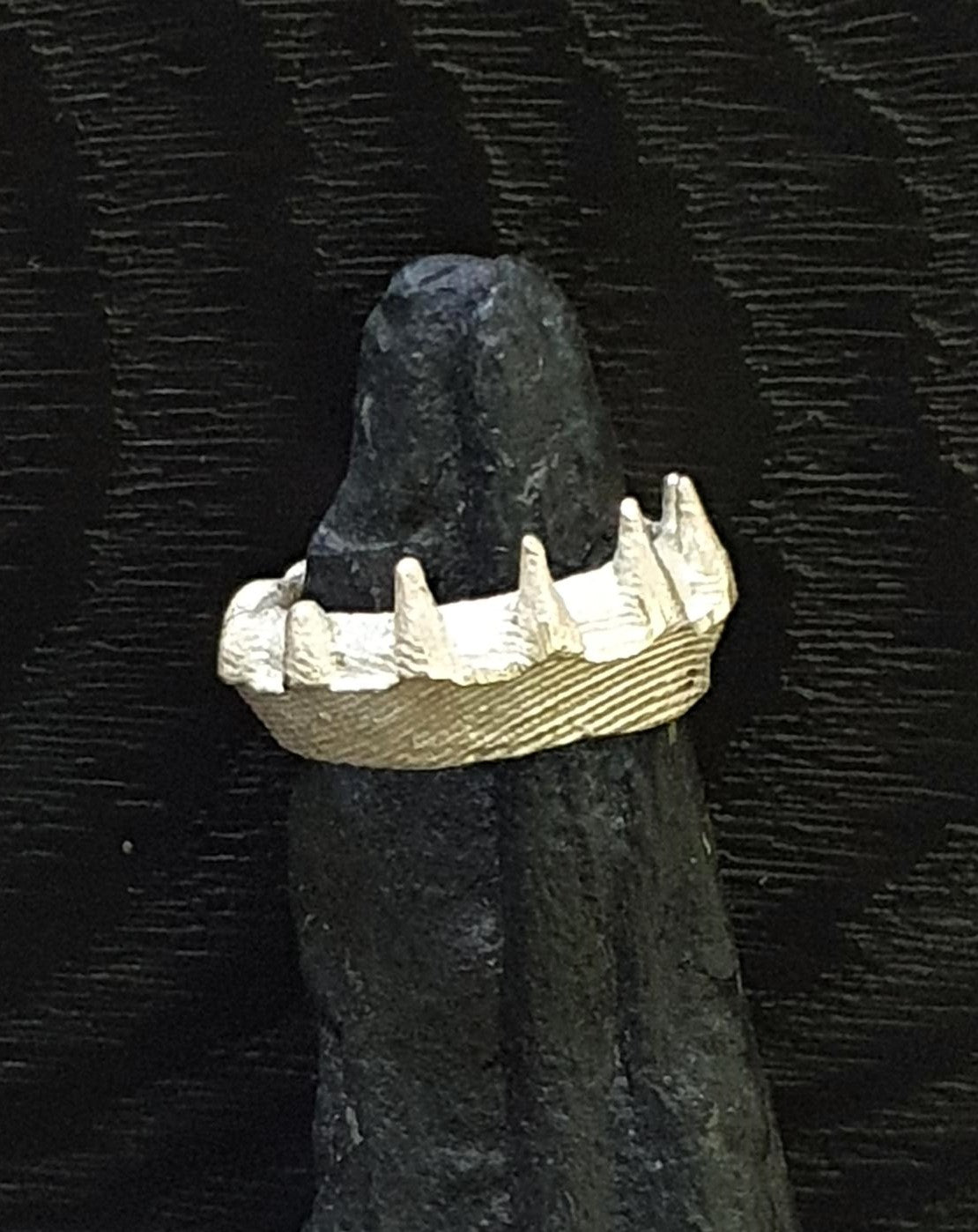 Tundra Silver White Ring