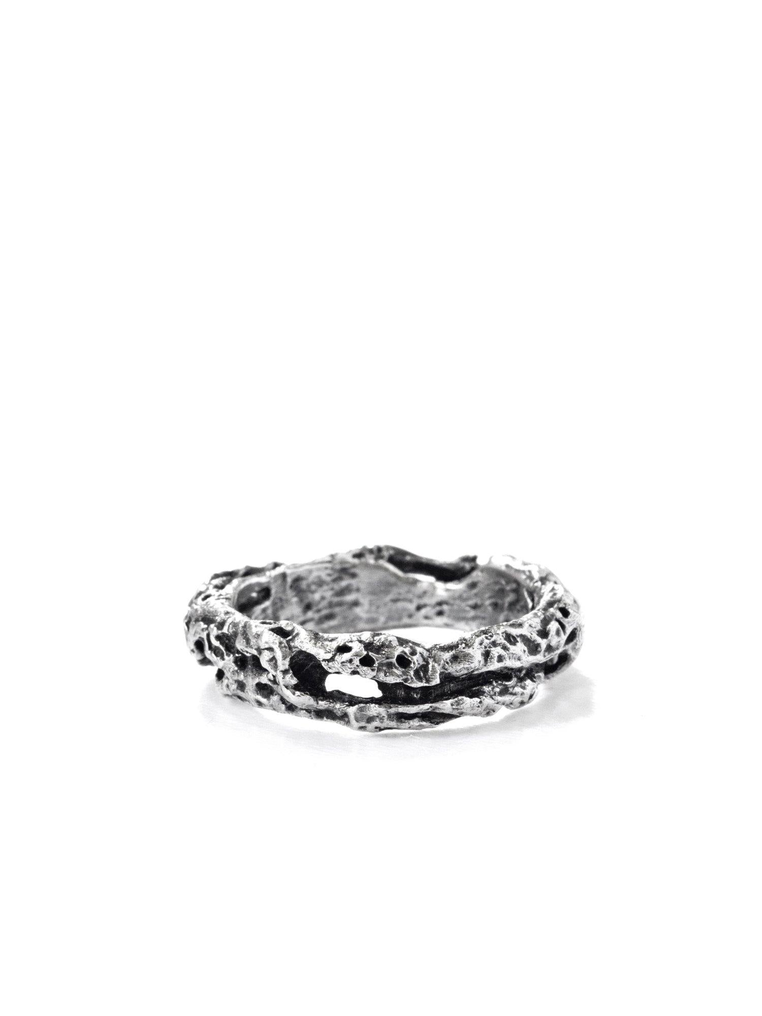 Atelier Hon'ne Riddle Ring - Black & Silver