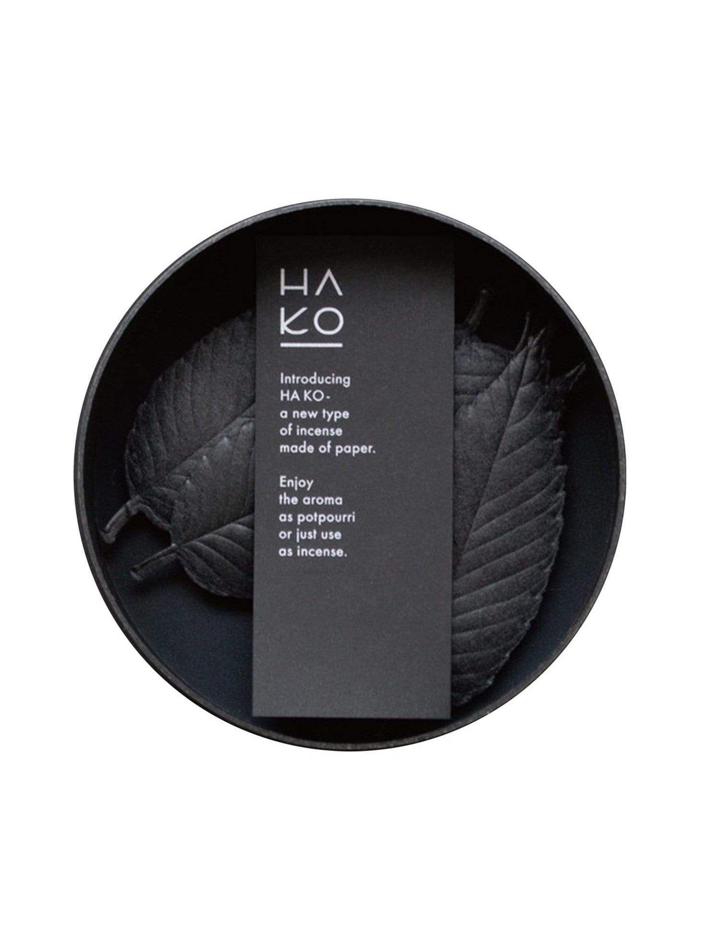 HA KO BLACK PAPER INCENSE - SLEEP (SET OF 6) - FALLOW
