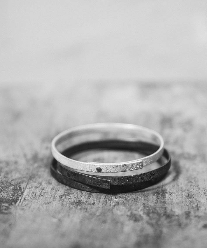 Pal Offner Rivet Bracelet - Whitened - FALLOW