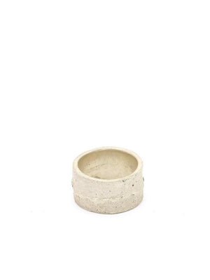 Pal Offner Sand Casting Ring - Whitened - FALLOW
