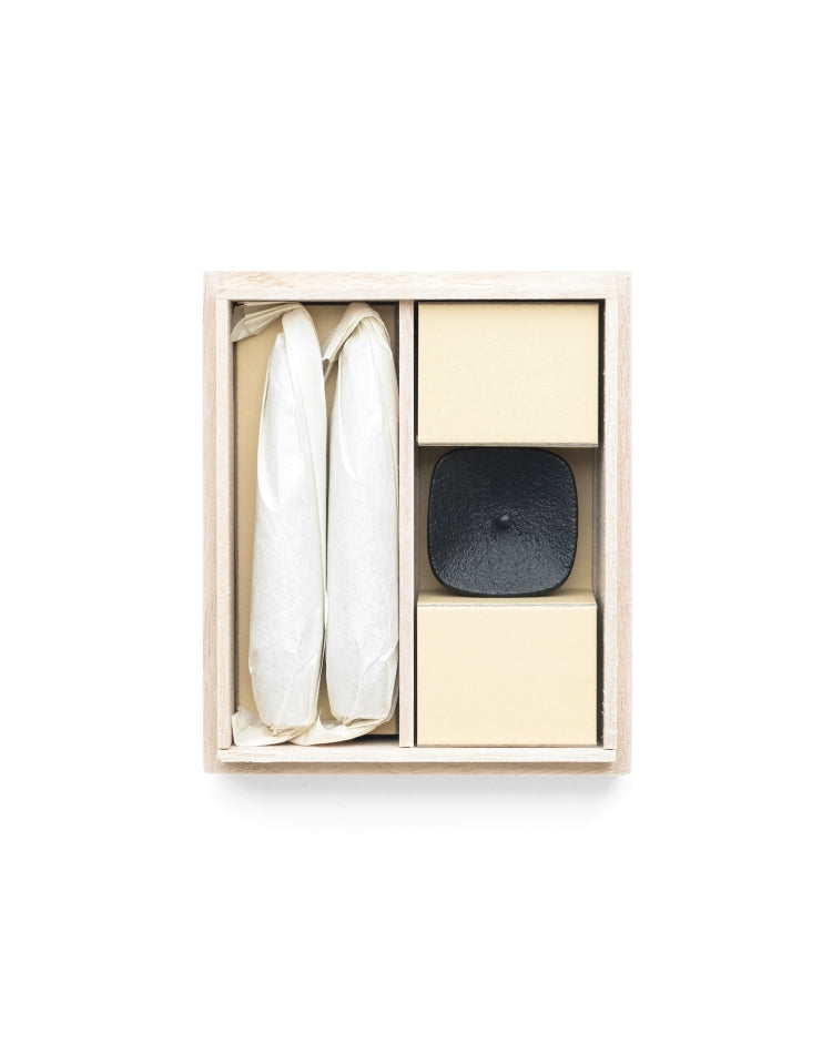 TOHAKU Medium 3 Piece Set Takazawa Candle - FALLOW