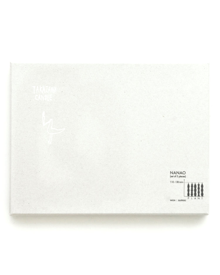 NANAO 5 Piece Mixed Box Set Takazawa Candle - FALLOW