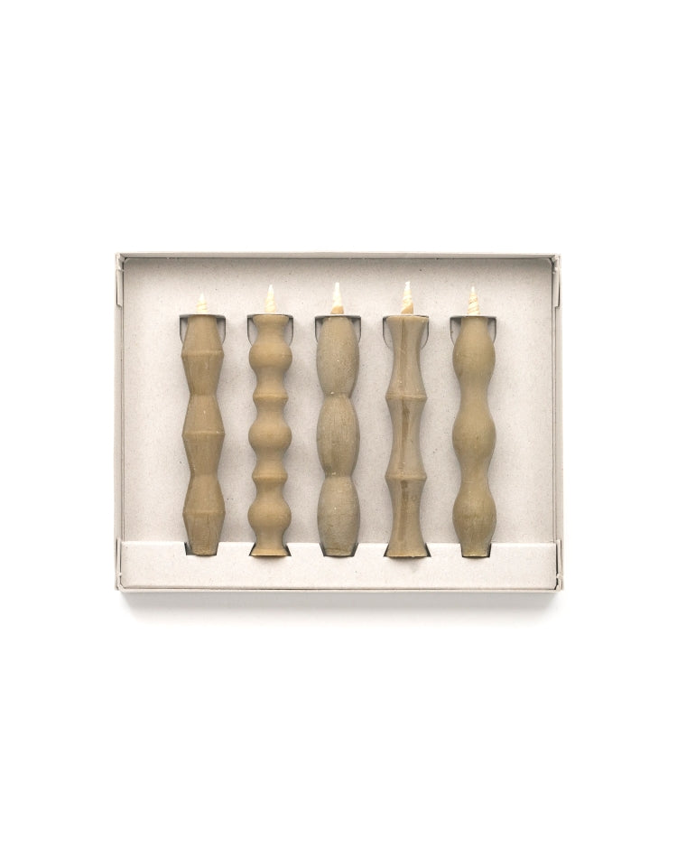 NANAO 5 Piece Mixed Box Set Takazawa Candle - FALLOW