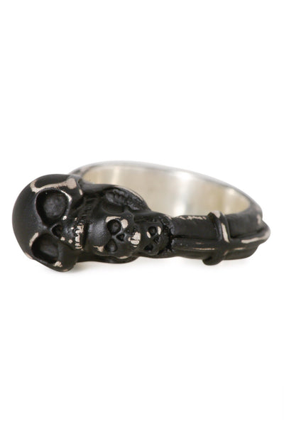 Tobias Wistisen Skull Eater Ring - Black – FALLOW