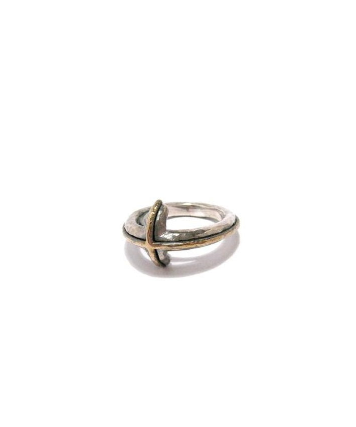 Tobias Wistisen Cross Ring - Silver