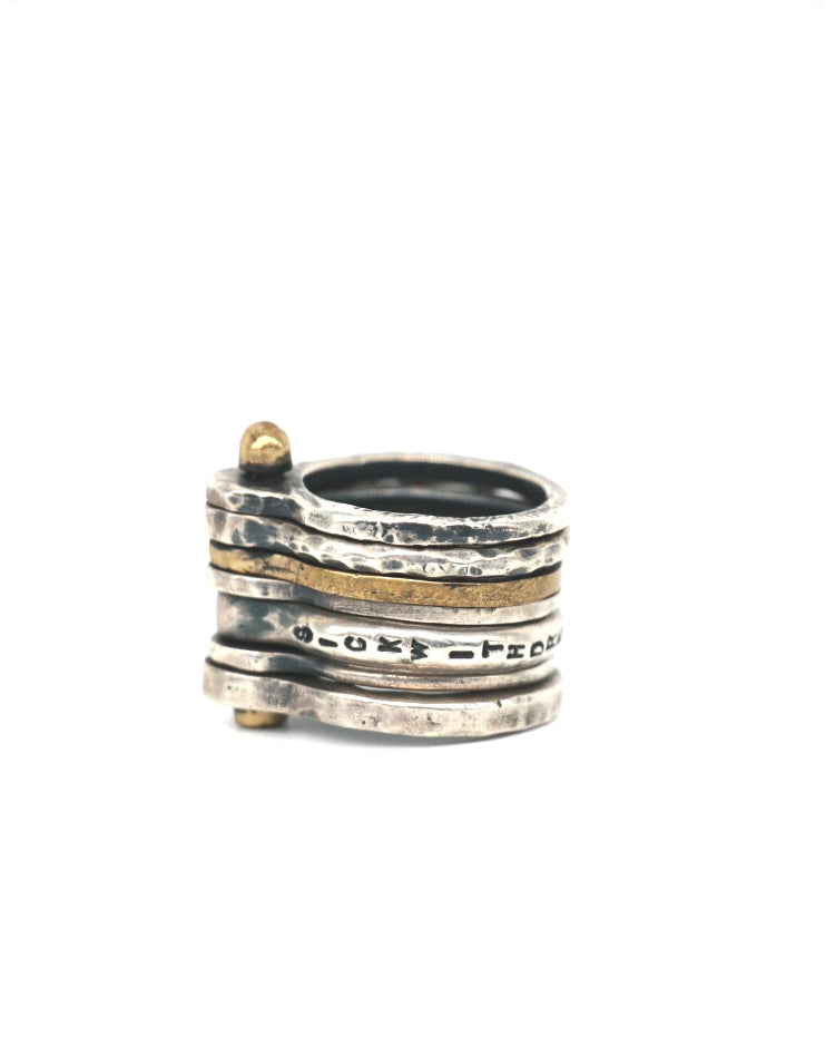 Tobias Wistisen Multiple Ring - Sterling Silver