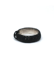 Tobias Wistisen Narrow Stitch Ring -Black