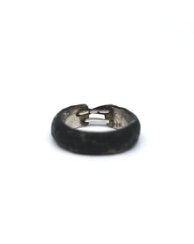 Tobias Wistisen Narrow Stitch Ring -Black