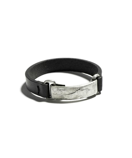 お得低価Plate Leather Bracelet／WERKSTATT:MÜNCHEN アクセサリー