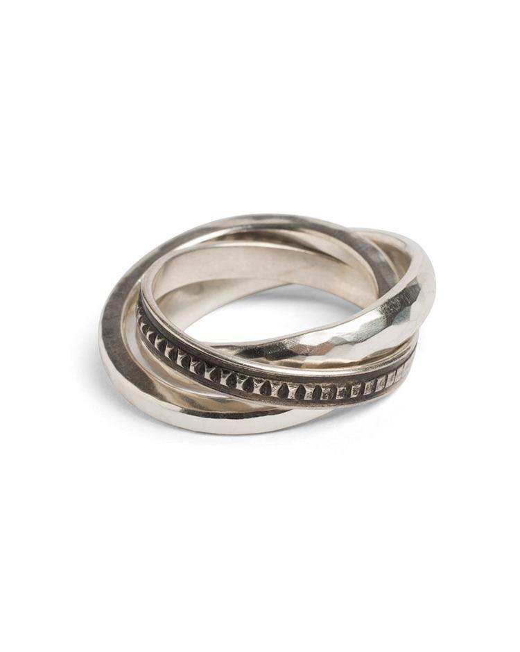 Werkstatt:Munchen Ring Forever Hammered - FALLOW